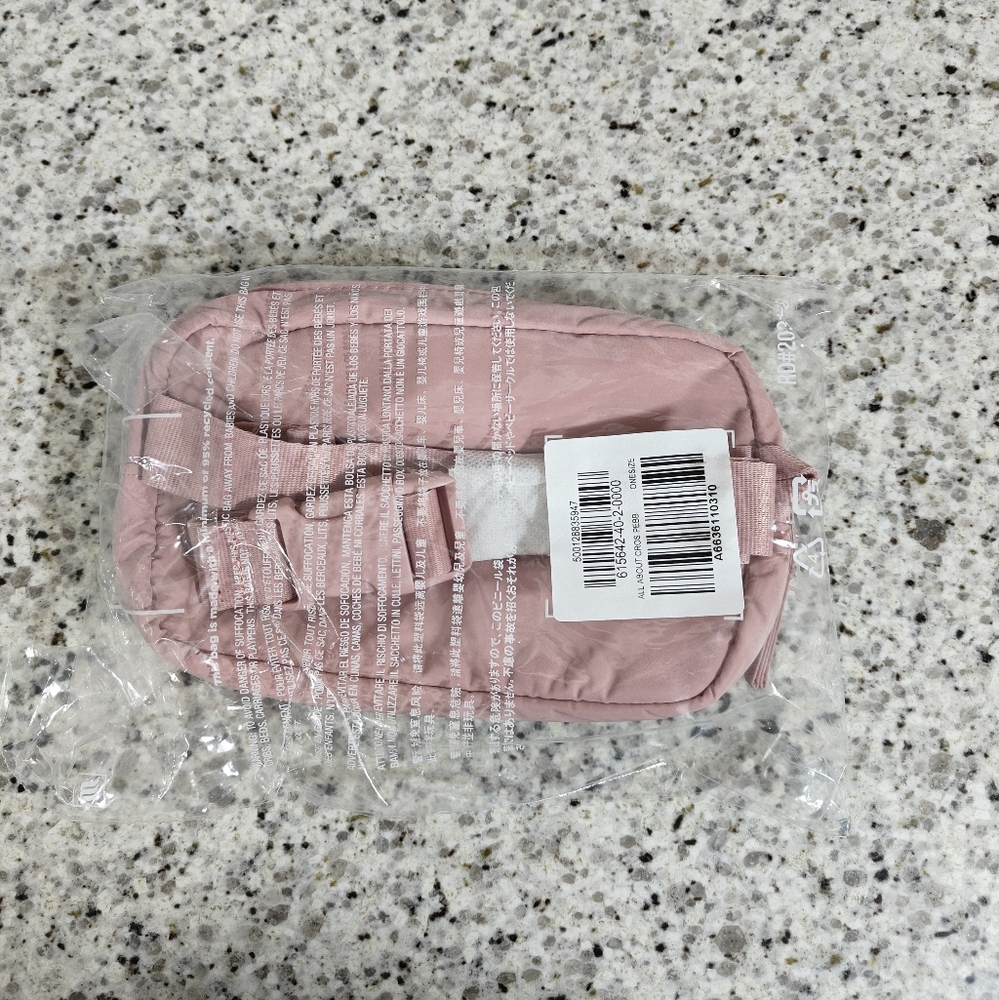 Athleta All About Crossbody Belt Bag (pebble pink) - Picture 4 of 9